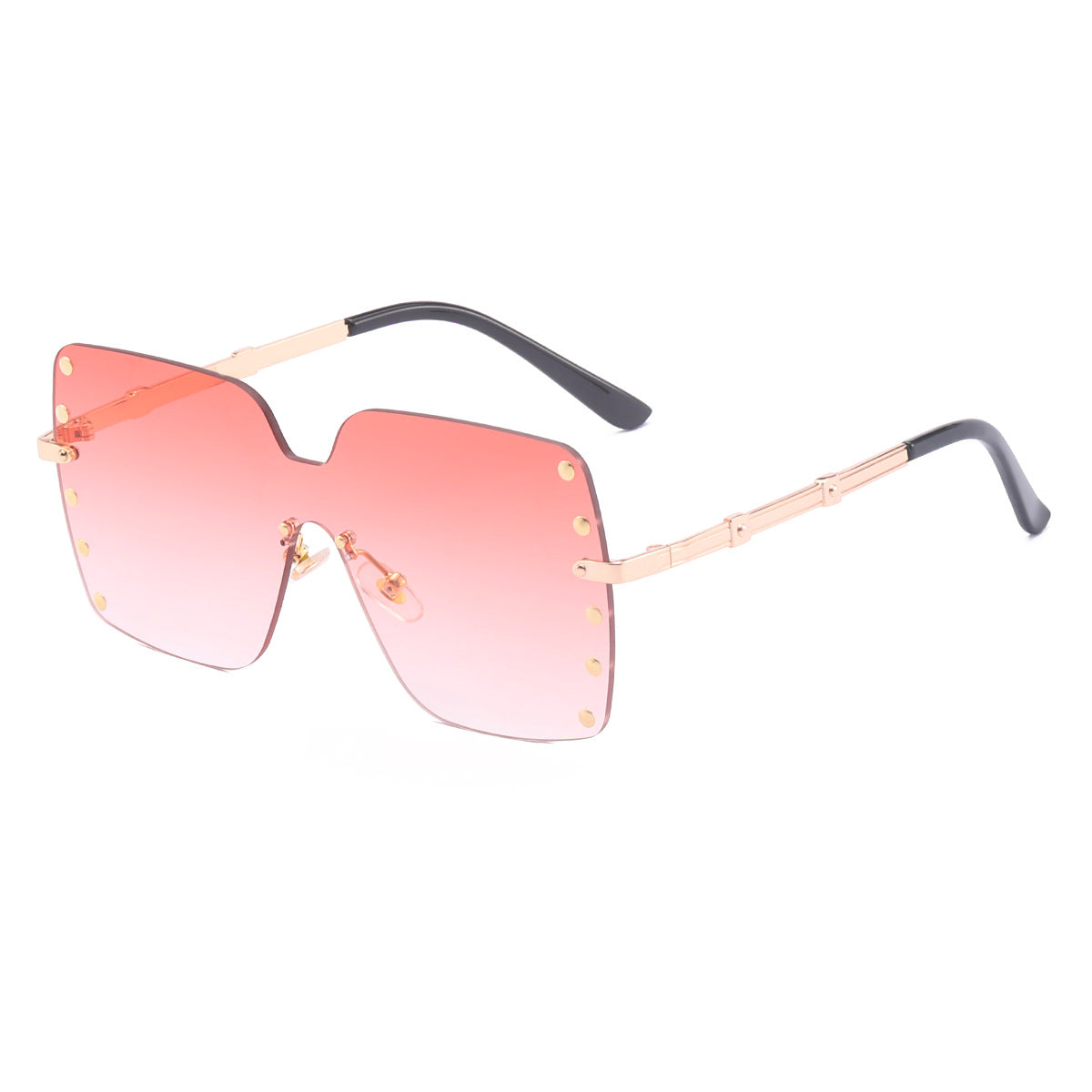 Damen oversized Sonnenbrille mit modischem Rahmen Karnz