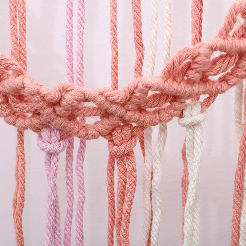 Macrame Wanddekoration Karnz