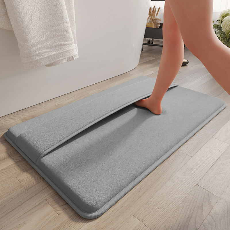 Plüsch Willkommen Zuhause Badmatte