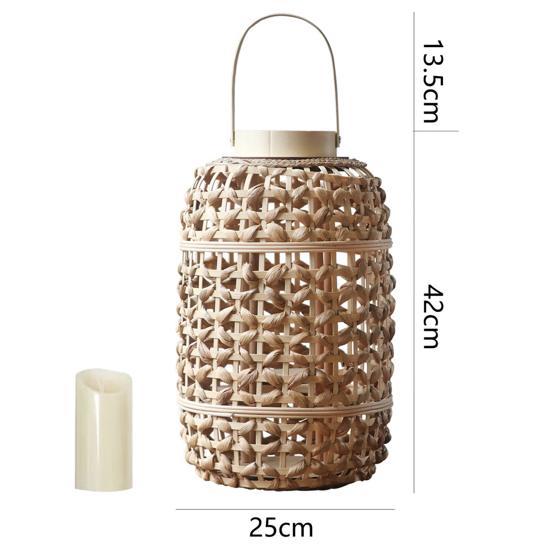 Dekorativer Rattan-Laterne Karnz