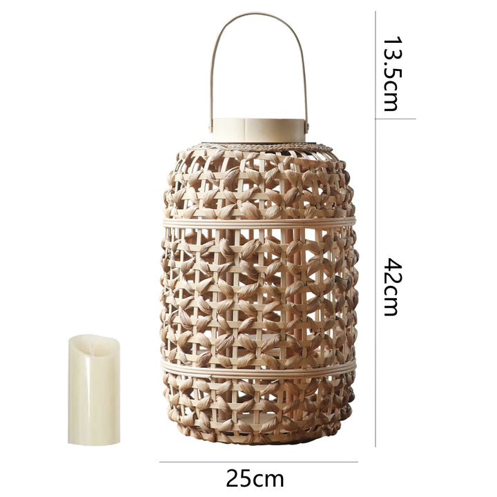 Dekorativer Rattan-Laterne Karnz
