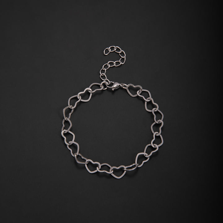 Vernetztes Metall-Gliederarmband Karnz