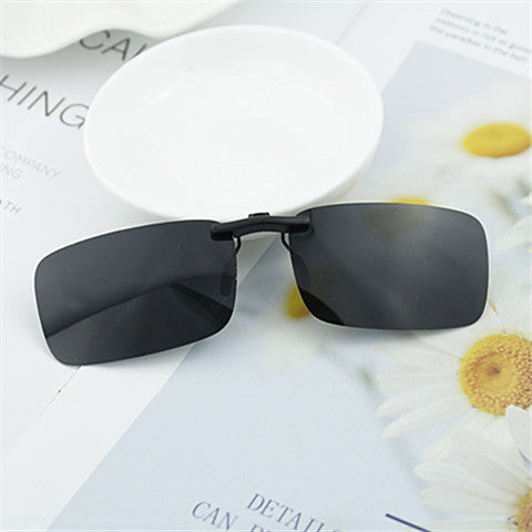 Damen sportliche Clip-On Sonnenbrille Karnz