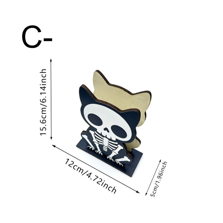 Kreativer Kartenhalter in Fledermausform Karnz