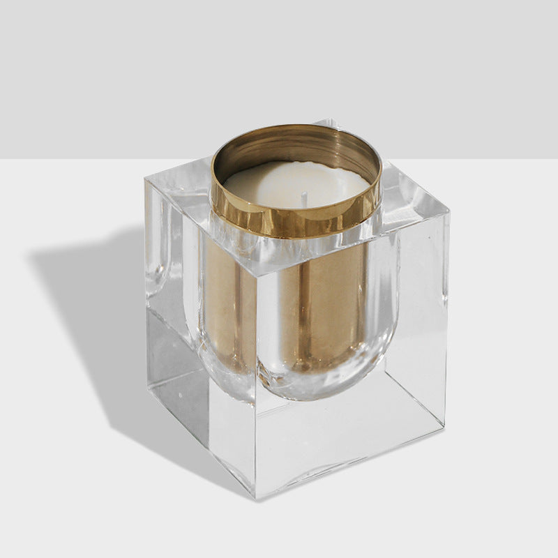 Moderner geometrischer Kerzenhalter
