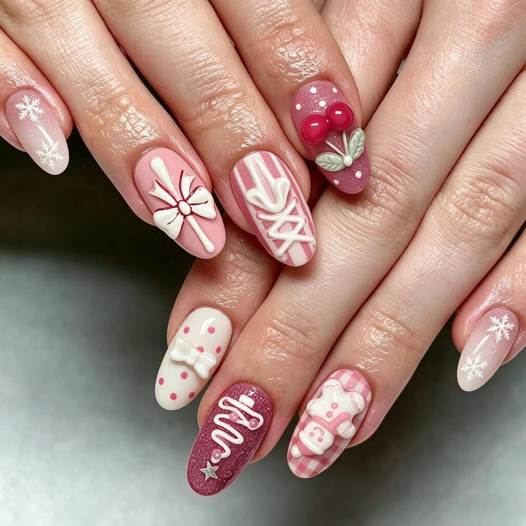 Festliches Nagelkunst-Set