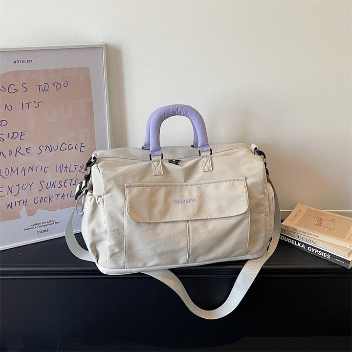 Stylische Canvas Wochenend-Duffle Bag Karnz