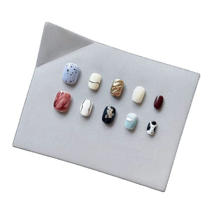 Elegantes Press-On-Nail-Art-Kit