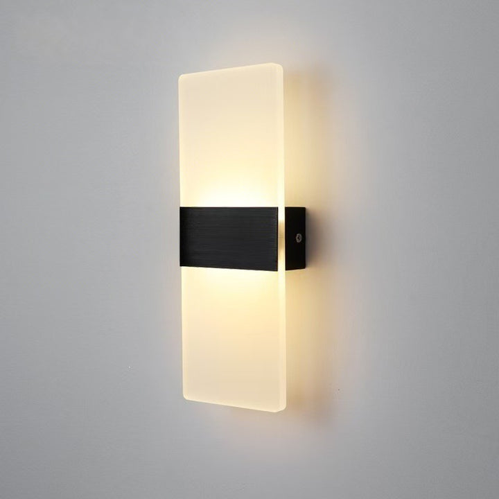 Moderne LED Wandleuchtenfassung