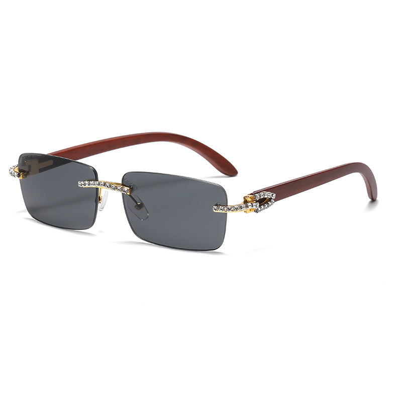 Damen elegante Sonnenbrille mit einzigartigem Rahmen Karnz