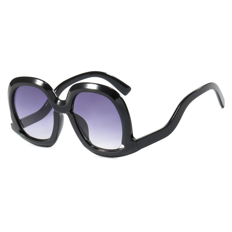 Damen oversized Sonnenbrille mit modischem Design Karnz