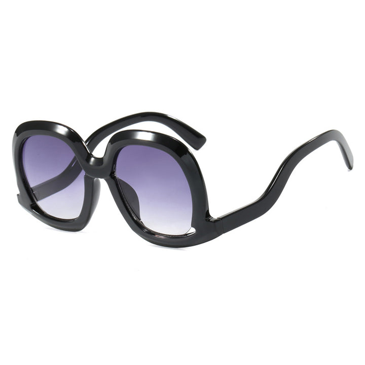 Damen oversized Sonnenbrille mit modischem Design Karnz