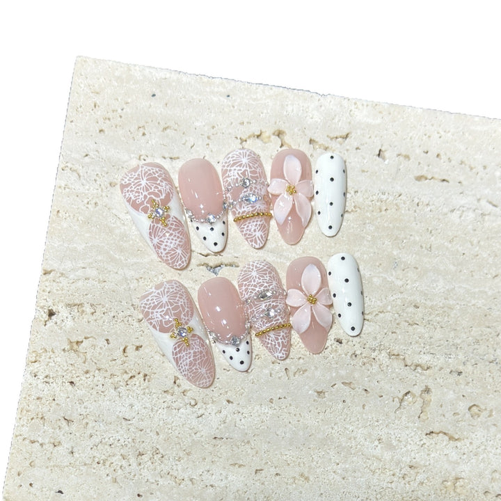 Dekoratives Press-On Nagelkunstset 1790734418