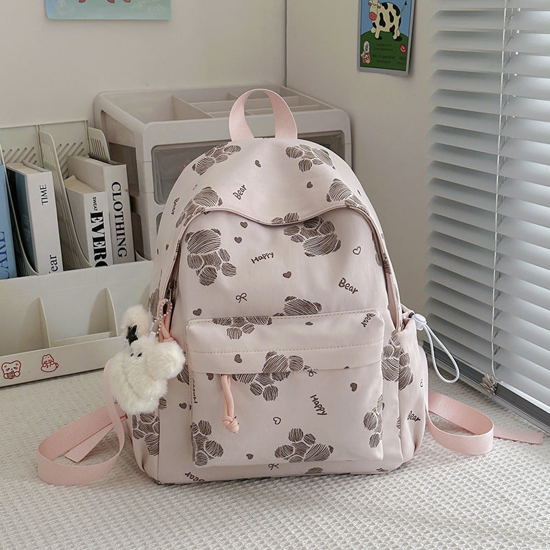 Niedlicher Grafikdruck-Rucksack