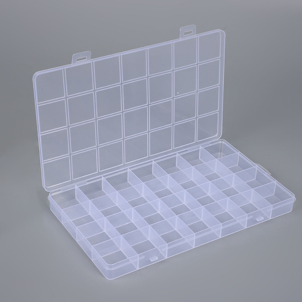 Transparente Mehrfach-Fach Aufbewahrungs Organizer Box Karnz