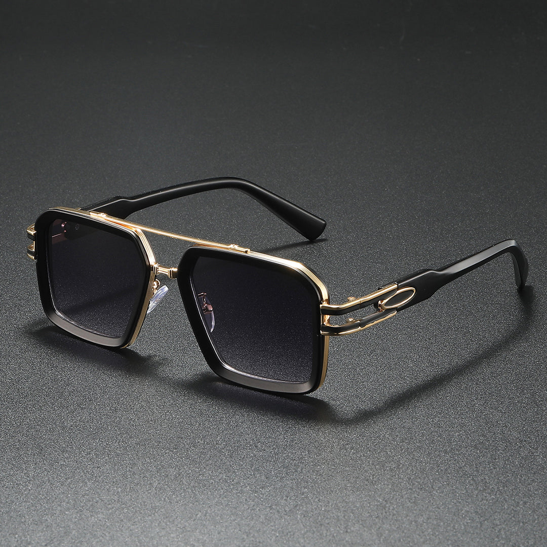 Damen modische Sonnenbrille im modernen kantigen Design Karnz