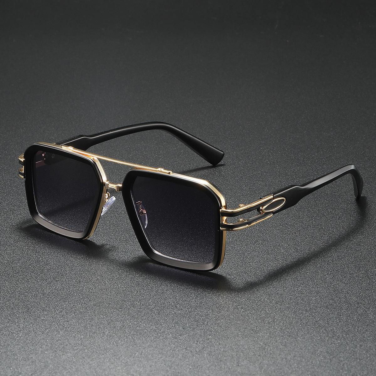 Damen modische Sonnenbrille im modernen kantigen Design Karnz