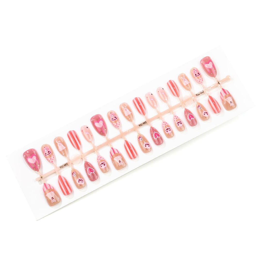 Themen Halloween Press-On Nagelkunstset