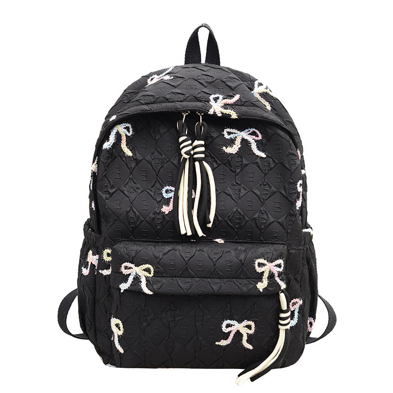 Kreativer Rucksack mit Schleifenmuster Karnz