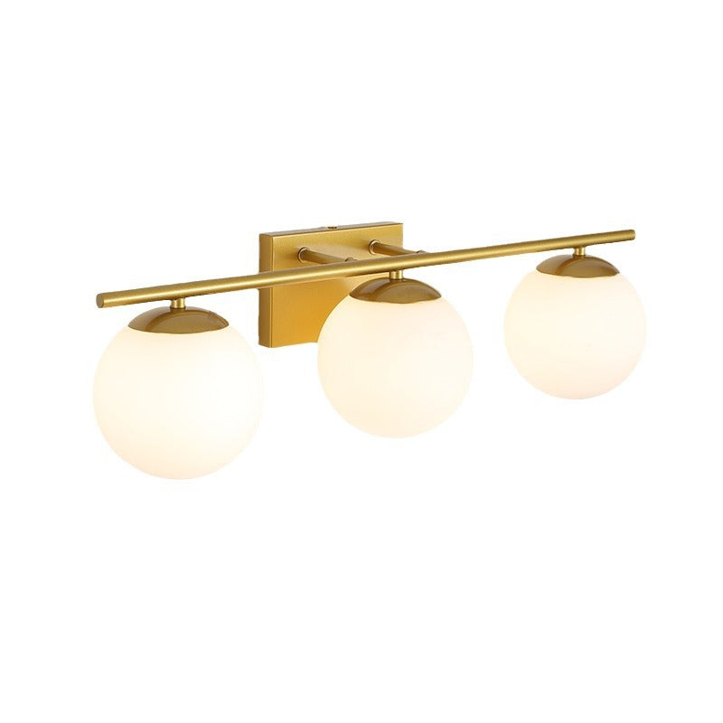 Moderne Drei-Glühbirnen-Wandlampe