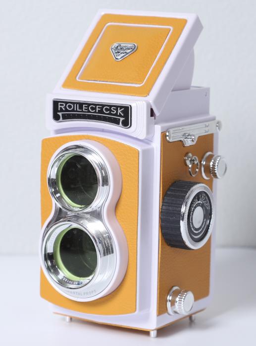 Vintage-inspirierte dekorative Kamera-Figurine
