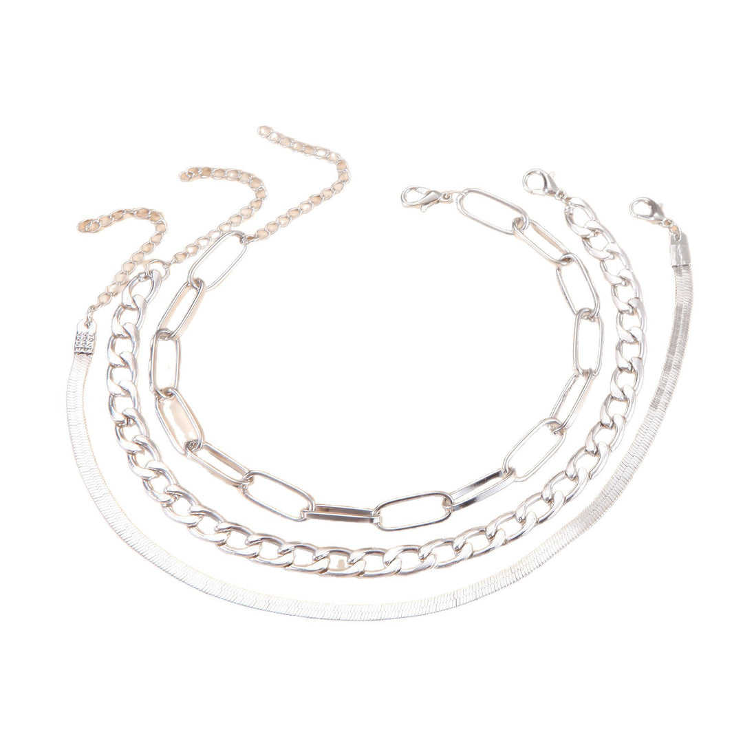 Verdrehte Silberkette Armband Karnz