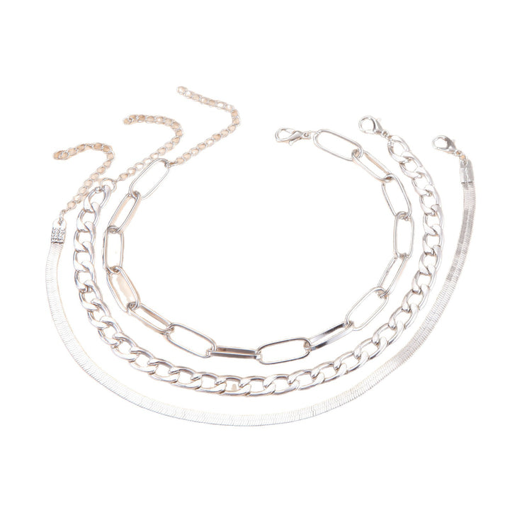 Verdrehte Silberkette Armband Karnz