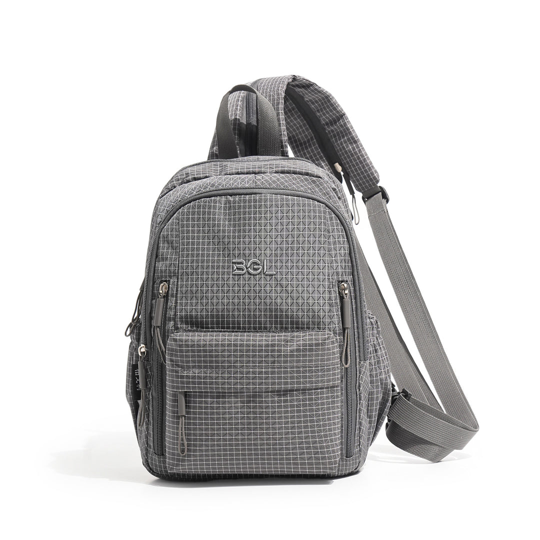 Texturierter Mehrfach-Taschen-Rucksack Karnz