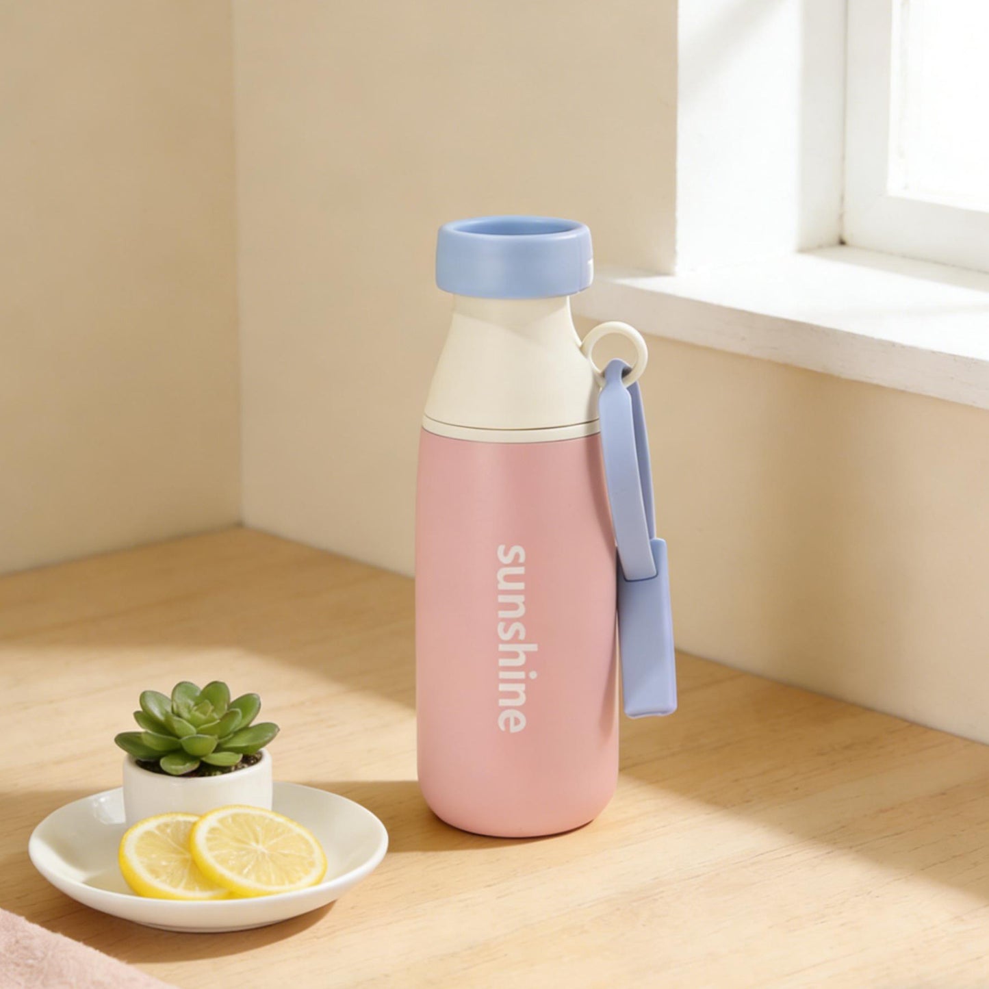 Damen Isolierte und strapazierfähige Sporttrinkflasche Karnz