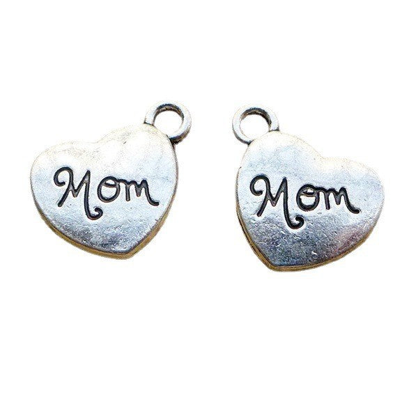 Herzförmige Mama Charms Karnz