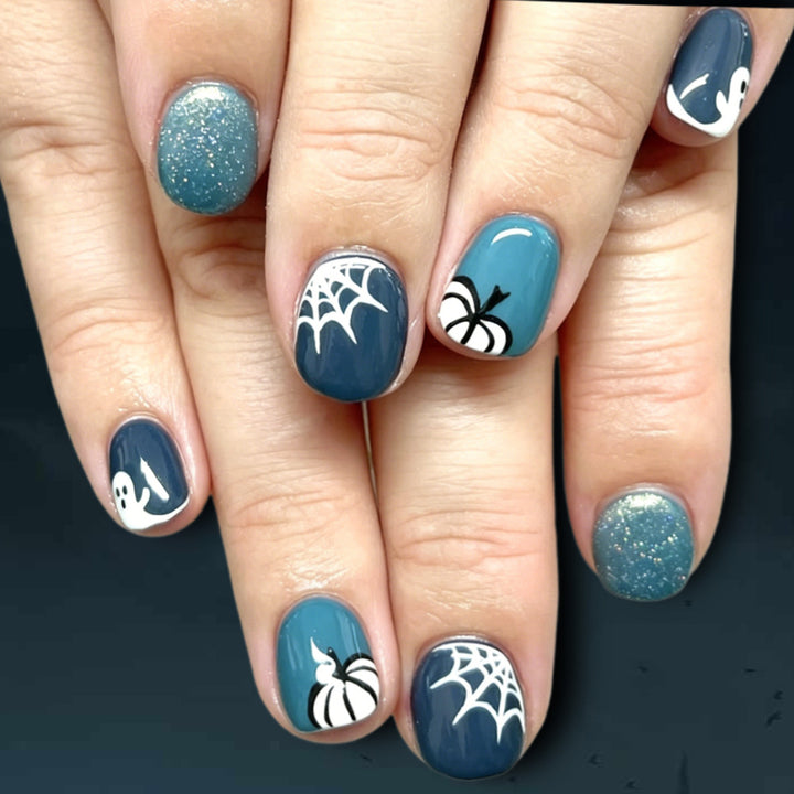 Halloween-Themen-Nagelkunst-Set Karnz