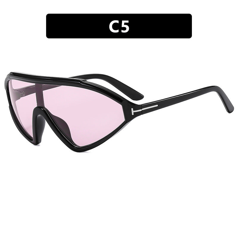 Damen Sport Sonnenbrille mit aerodynamischem Design und UV-Schutz Karnz