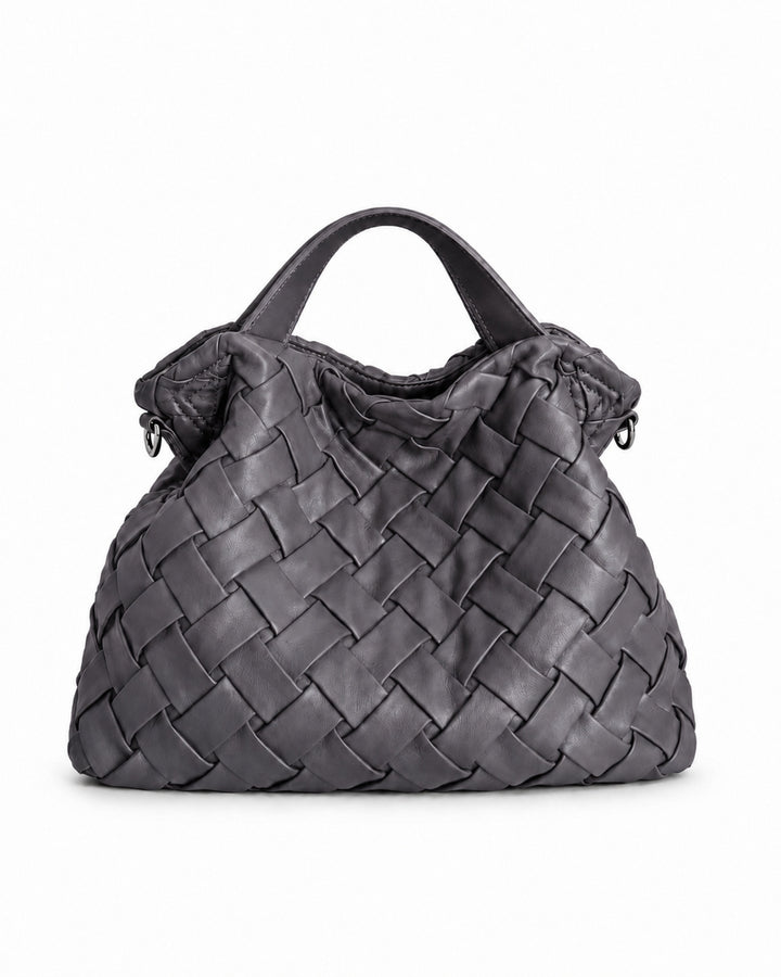 Handgefertigte Geflochtene Leder Hobo Tasche