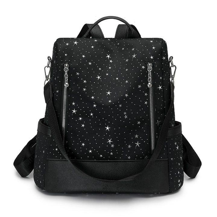 Sternmuster Multi-Taschen Rucksack Karnz
