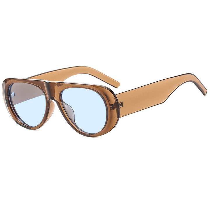 Damen zeitgenössische Sonnenbrille mit innovativem Design Karnz