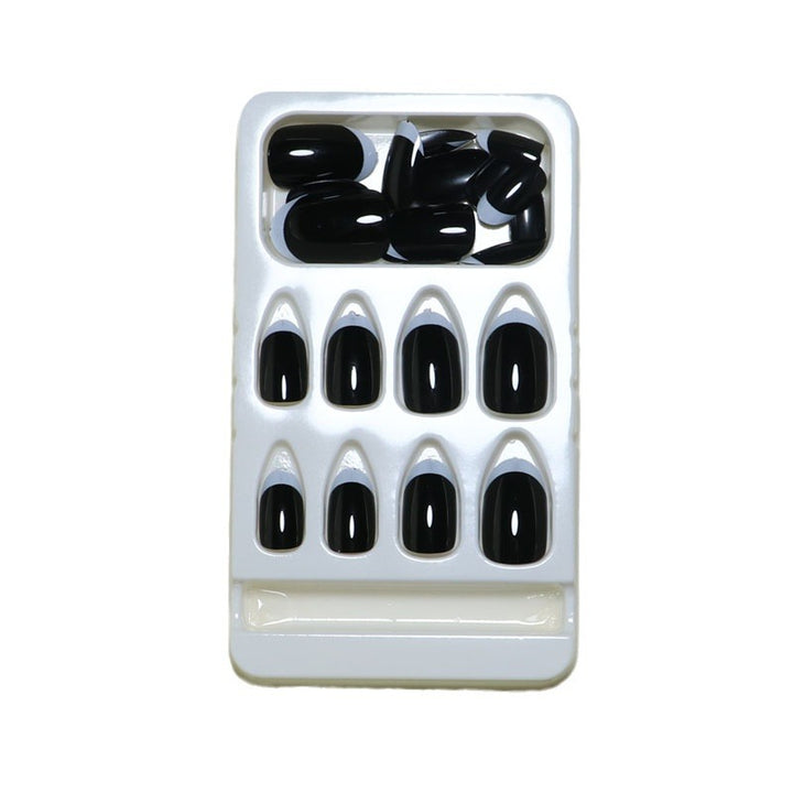 Elegantes French Tip Press-On Nail Set Karnz