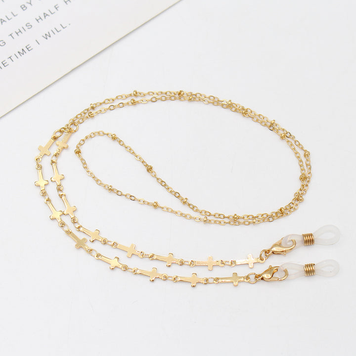 Elegante Stern-Verbundene Brillen Kette Karnz