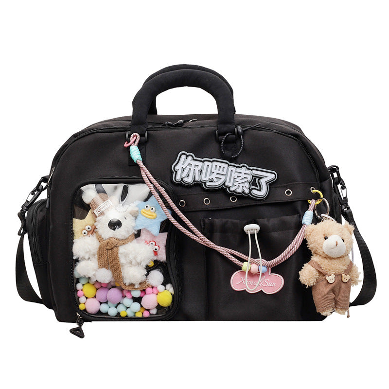 Stylische Multi-Compartment Funktionale Tragetasche