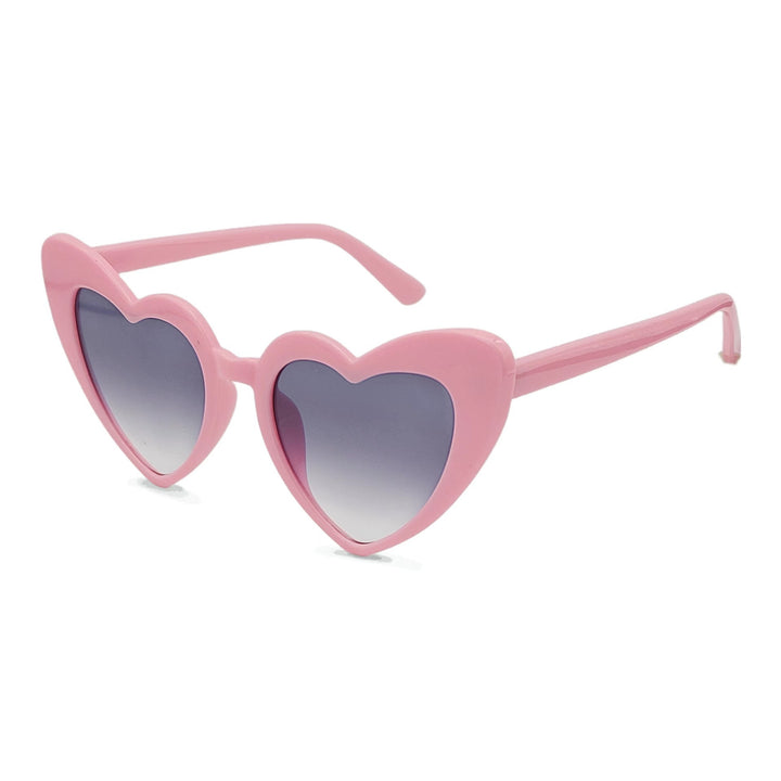 Damen Herzförmige Sonnenbrille mit UV-Schutz und hochwertiger Folienverarbeitung Karnz