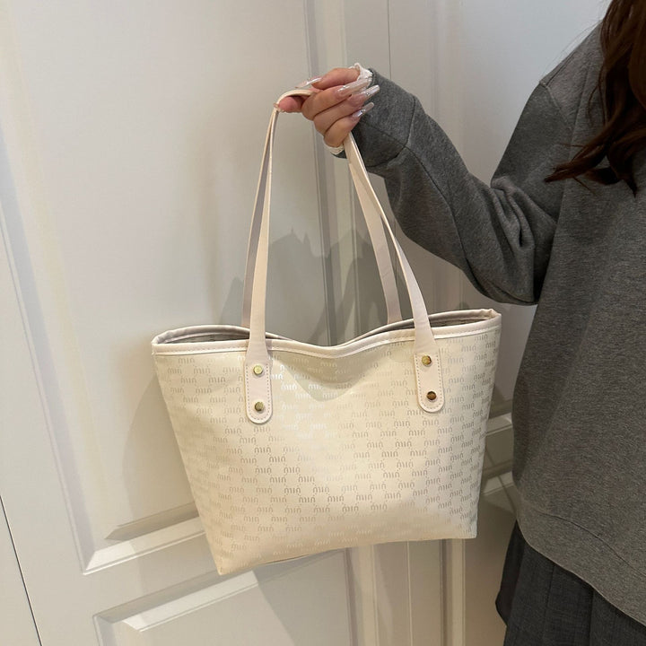 Klassische Texturierte Tote Bag Karnz