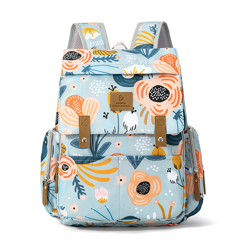 Verspielter Muster Multi-Fach Rucksack Karnz