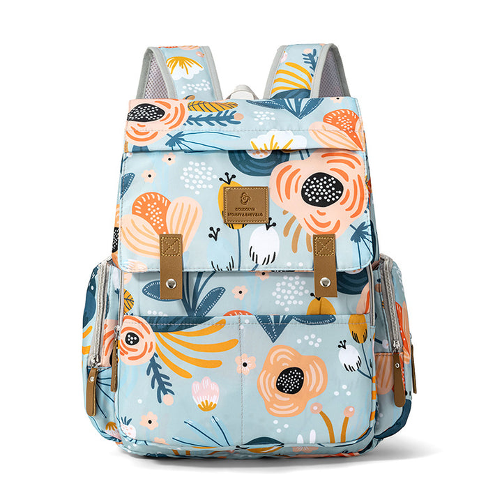 Verspielter Muster Multi-Fach Rucksack Karnz