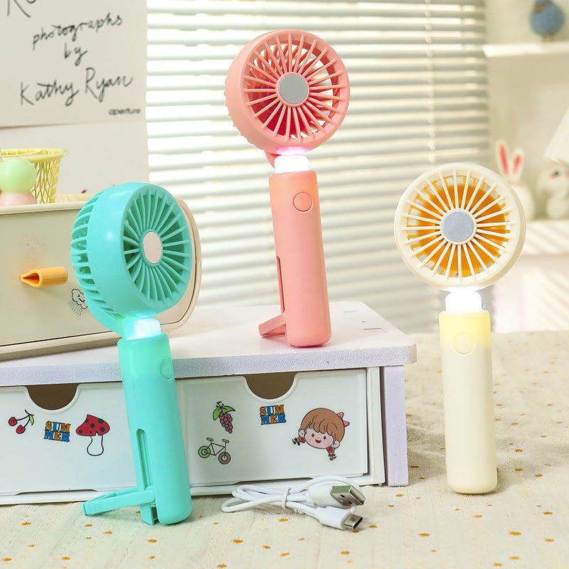 Damen Tragbarer USB-Lampenventilator mit innovativem Design Karnz