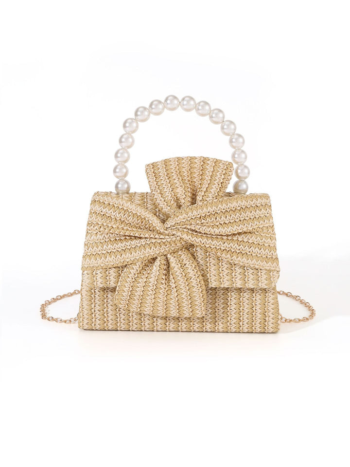 Elegante geknotte Handtasche