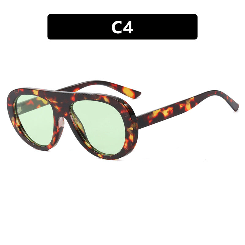 Damen stylische Sonnenbrille mit einzigartigem futuristischen Design Karnz