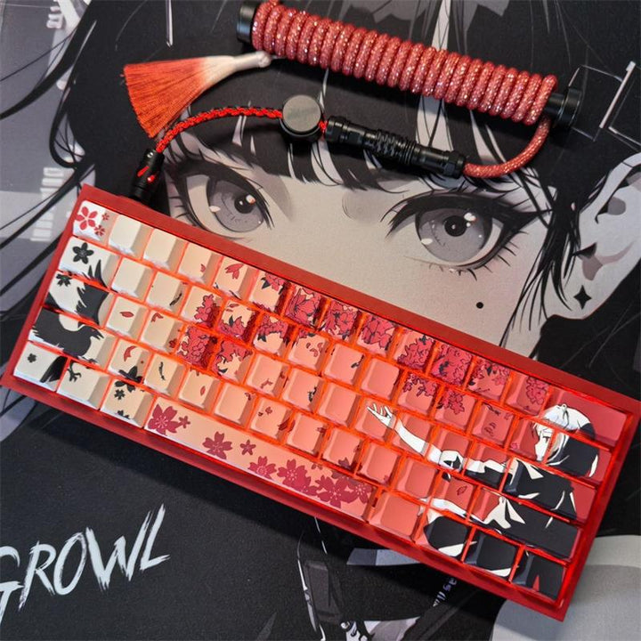Custom Anime-Themen Mechanische Tastatur Karnz
