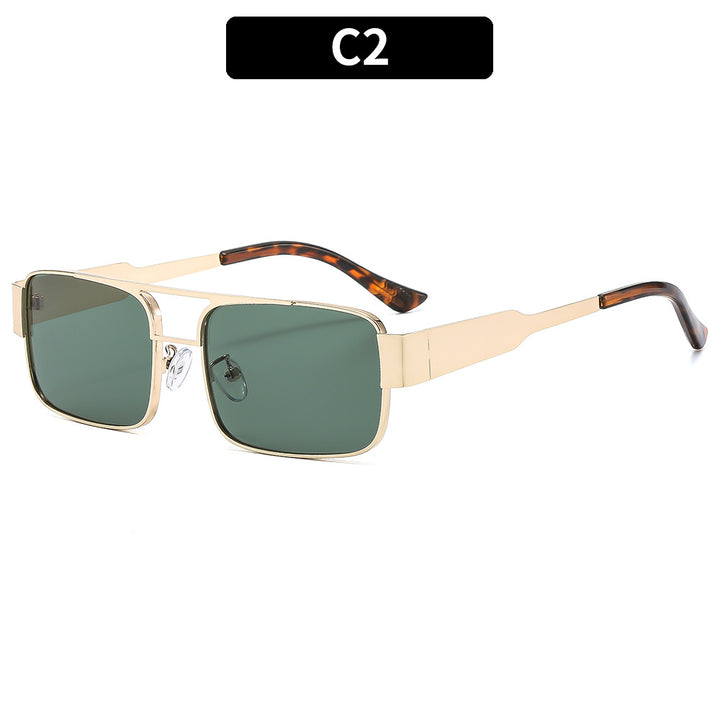 Rechteckige Rahmen Sonnenbrille