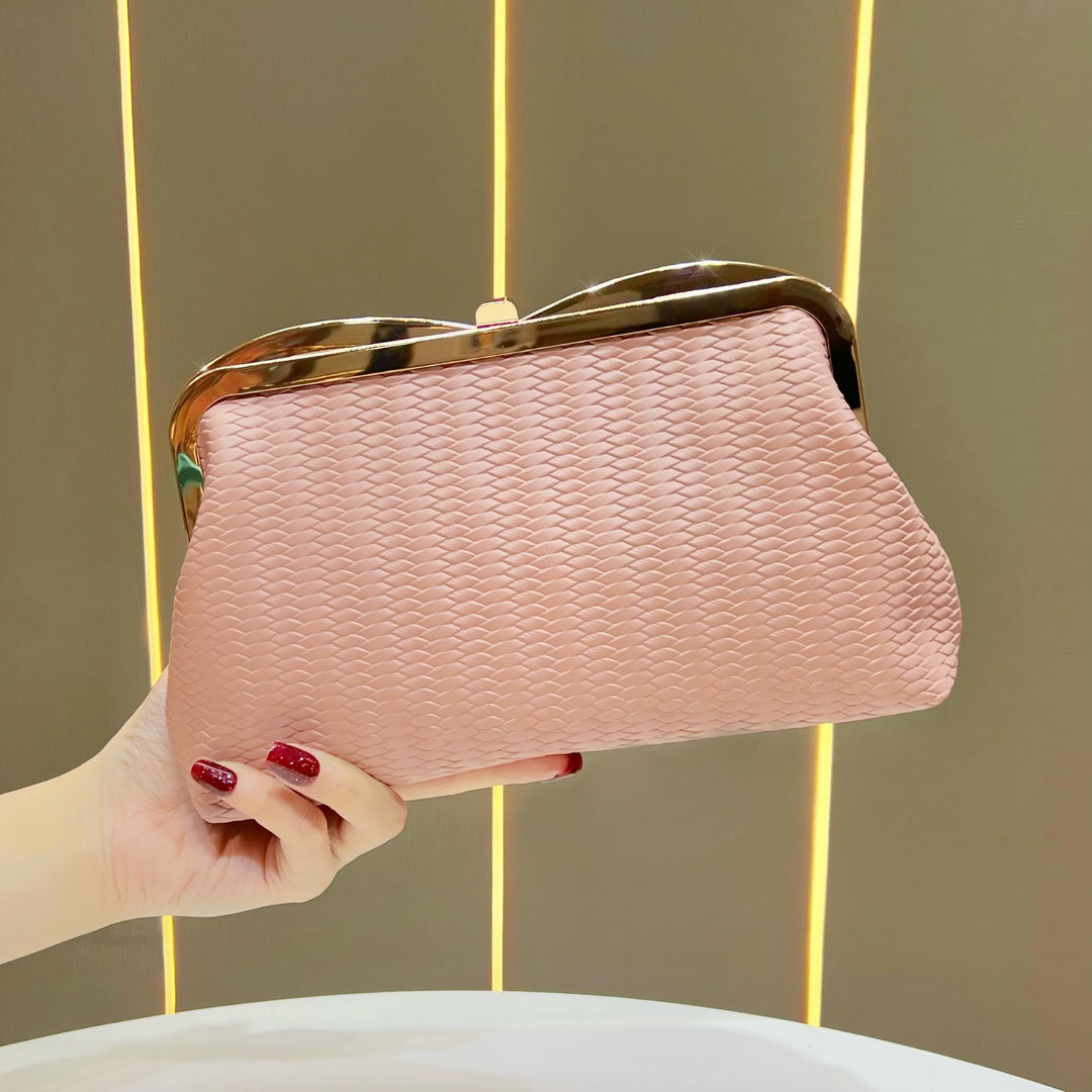 Elegante Texturierte Abendtasche