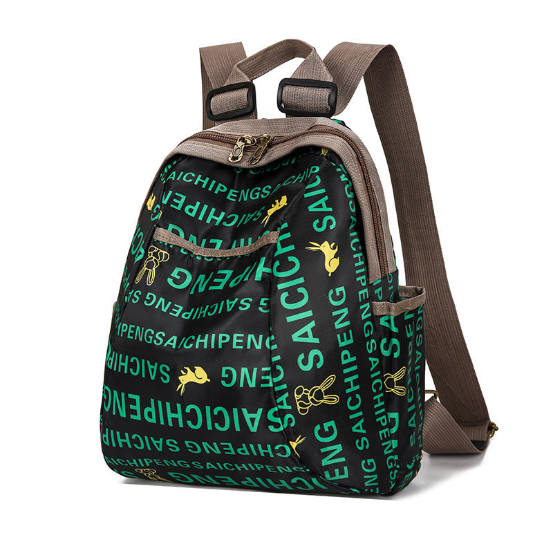 Stylischer Grafikdruck-Rucksack Karnz