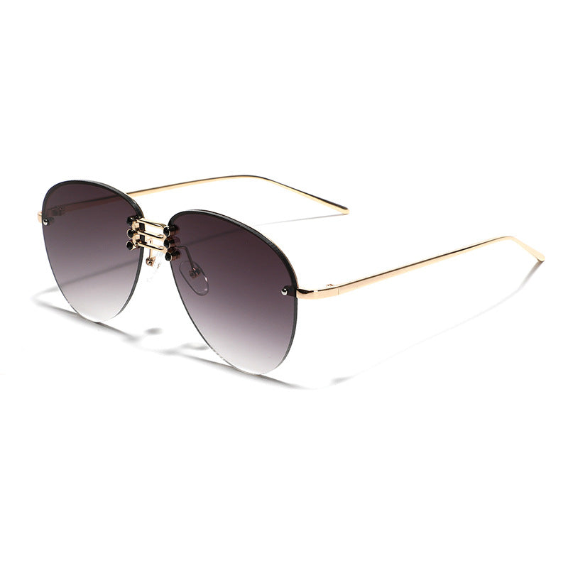 Damen modische Sonnenbrille im Vintage-Stil Karnz